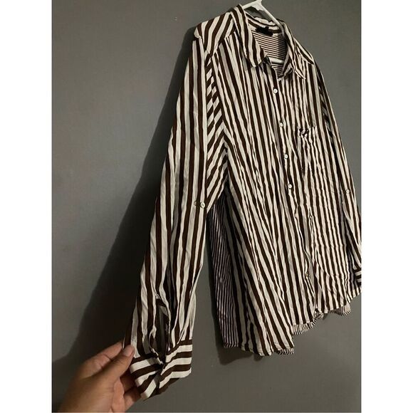 JANE AND DELANCEY Womens Button Back Tunic Blouse Shirt Top Plus Size 2X - Picture 3 of 6